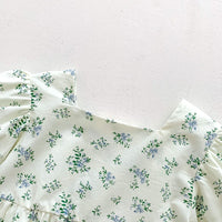 Load image into Gallery viewer, Baby Girls Flower Print Rompers Wholesale 230403491
