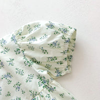 Load image into Gallery viewer, Baby Girls Flower Print Rompers Wholesale 230403491
