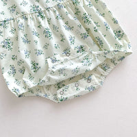 Load image into Gallery viewer, Baby Girls Flower Print Rompers Wholesale 230403491

