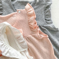 Load image into Gallery viewer, 2 Pieces Set Baby Girls Bow Tops And Solid Color Shorts Wholesale 230403493
