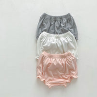 Load image into Gallery viewer, 2 Pieces Set Baby Girls Bow Tops And Solid Color Shorts Wholesale 230403493
