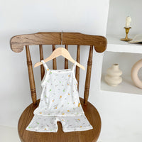 Load image into Gallery viewer, 2 Pieces Set Baby Girls Flower Print Tank Tops And Shorts Wholesale 230403501
