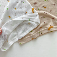 Load image into Gallery viewer, 2 Pieces Set Baby Girls Flower Print Tank Tops And Shorts Wholesale 230403501
