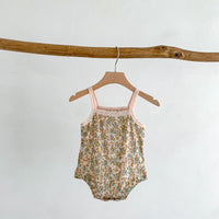Load image into Gallery viewer, Baby Girls Fruit Print Rompers Wholesale 230403502
