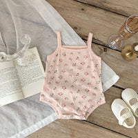 Load image into Gallery viewer, Baby Girls Fruit Print Rompers Wholesale 230403502
