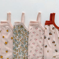 Load image into Gallery viewer, Baby Girls Fruit Print Rompers Wholesale 230403502
