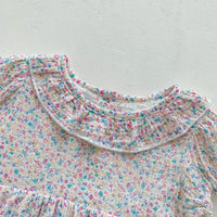 Load image into Gallery viewer, Baby Girls Flower Print Rompers Wholesale 230403523
