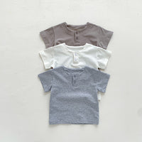 Load image into Gallery viewer, Baby Unisex Solid Color T-Shirts Wholesale 230403534
