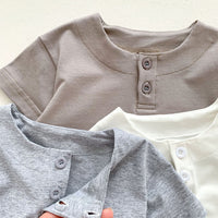 Load image into Gallery viewer, Baby Unisex Solid Color T-Shirts Wholesale 230403534
