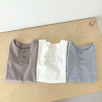 Load image into Gallery viewer, Baby Unisex Solid Color T-Shirts Wholesale 230403534
