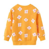 Load image into Gallery viewer, Baby Kid Girls Flower Print Hoodies Sweatshirts Wholesale 230407116
