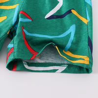 Load image into Gallery viewer, 2 Pieces Set Baby Kid Boys Star Print T-Shirts And Shorts Wholesale 230407173
