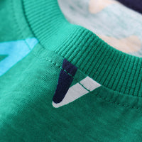 Load image into Gallery viewer, 2 Pieces Set Baby Kid Boys Star Print T-Shirts And Shorts Wholesale 230407173
