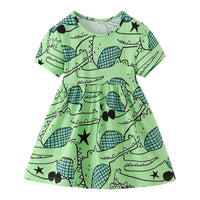 Load image into Gallery viewer, Baby Kid Girls Cartoon Print Dresses Wholesale 230407174
