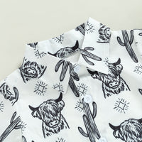 Load image into Gallery viewer, Baby Boys Animals Print Rompers Wholesale 230407181
