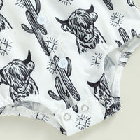 Load image into Gallery viewer, Baby Boys Animals Print Rompers Wholesale 230407181
