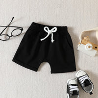 Load image into Gallery viewer, 2 Pieces Set Baby Kid Boys Letters Tank Tops And Solid Color Shorts Wholesale 230407206
