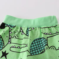 Load image into Gallery viewer, 2 Pieces Set Baby Kid Boys Animals Cartoon Print T-Shirts And Shorts Wholesale 230407209
