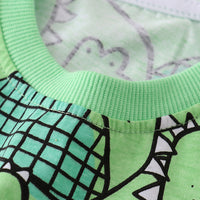 Load image into Gallery viewer, 2 Pieces Set Baby Kid Boys Animals Cartoon Print T-Shirts And Shorts Wholesale 230407209
