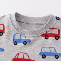 Load image into Gallery viewer, Baby Kid Boys Car Cartoon Print Hoodies Sweatshirts Wholesale 230407232
