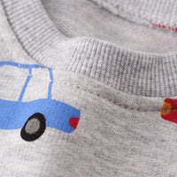 Load image into Gallery viewer, Baby Kid Boys Car Cartoon Print Hoodies Sweatshirts Wholesale 230407232
