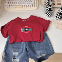 Load image into Gallery viewer, Baby Kid Unisex Letters Print T-Shirts Wholesale 230407285
