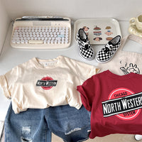 Load image into Gallery viewer, Baby Kid Unisex Letters Print T-Shirts Wholesale 230407285
