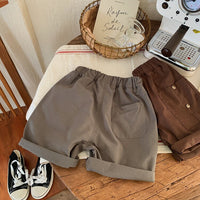 Load image into Gallery viewer, Baby Kid Boys Solid Color Shorts Wholesale 230407322
