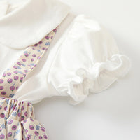 Load image into Gallery viewer, Baby Girls Flower Print Rompers Wholesale 230407329
