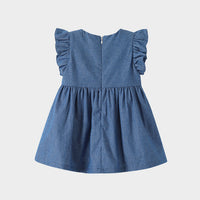 Load image into Gallery viewer, Baby Kid Girls Solid Color Dresses Wholesale 230407330
