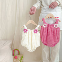 Load image into Gallery viewer, Baby Girls Flower Rompers Wholesale 230407482
