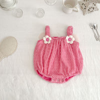 Load image into Gallery viewer, Baby Girls Flower Rompers Wholesale 230407482
