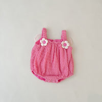 Load image into Gallery viewer, Baby Girls Flower Rompers Wholesale 230407482
