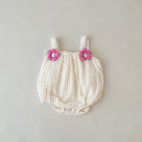 Load image into Gallery viewer, Baby Girls Flower Rompers Wholesale 230407482
