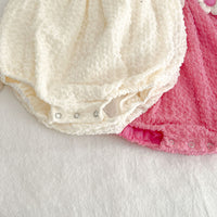 Load image into Gallery viewer, Baby Girls Flower Rompers Wholesale 230407482
