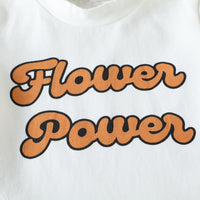 Load image into Gallery viewer, 3 Pieces Set Baby Kid Girls Letters T-Shirts Flower Pants And Bow Headwear Wholesale 230407485
