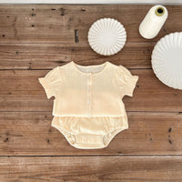 Load image into Gallery viewer, 2 Pieces Set Baby Girls Solid Color Tops And Shorts Wholesale 230407537
