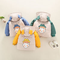 Load image into Gallery viewer, Baby Kid Boys Letters Cartoon Print Jackets Outwears Wholesale 23219172
