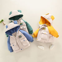 Load image into Gallery viewer, Baby Kid Boys Letters Cartoon Print Jackets Outwears Wholesale 23219172
