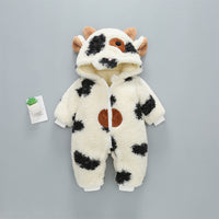 Load image into Gallery viewer, Baby Kid Unisex Animals Cow Jumpsuits Wholesale 221011384
