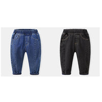 Load image into Gallery viewer, Kid Boys Solid Color Jeans Wholesale 25358362
