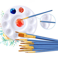Load image into Gallery viewer, 25 Pcs Art Palette And Brush Set Wholesale 64192466
