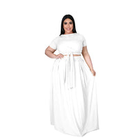 Load image into Gallery viewer, 2 Pieces Set Women Ribbon Solid Color Wholesale 27949417
