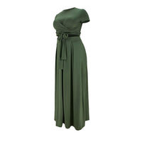 Load image into Gallery viewer, 2 Pieces Set Women Ribbon Solid Color Wholesale 27949417
