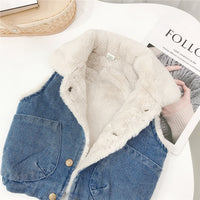 Load image into Gallery viewer, Baby Kid Girls Boys Animals Cartoon Embroidered Vests Waistcoats Wholesale 28079254
