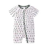 Load image into Gallery viewer, Baby Animal Printed Zipper Romper wholesale 096849
