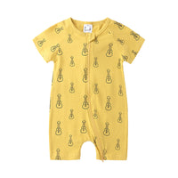 Load image into Gallery viewer, Baby Animal Printed Zipper Romper wholesale 096849
