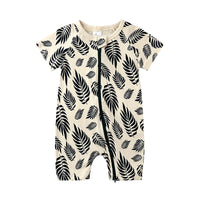 Load image into Gallery viewer, Baby Animal Printed Zipper Romper wholesale 096849
