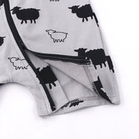 Load image into Gallery viewer, Baby Animal Printed Zipper Romper wholesale 096849
