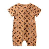 Load image into Gallery viewer, Baby Animal Printed Zipper Romper wholesale 096849

